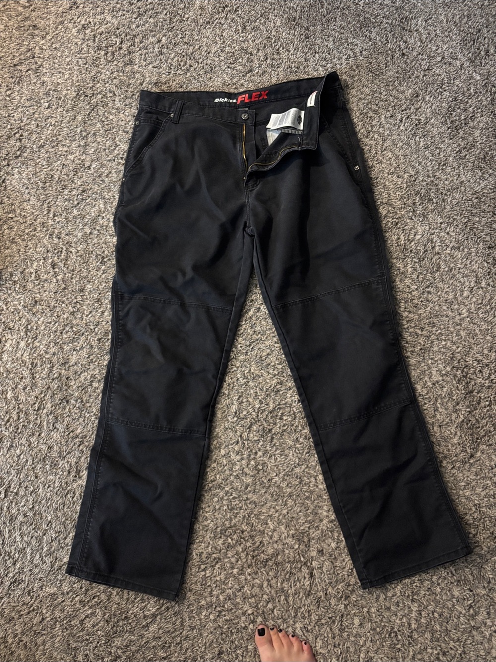 Dickies Black Flex Cargo Work Pants